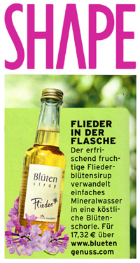 Flieder in der Flasche